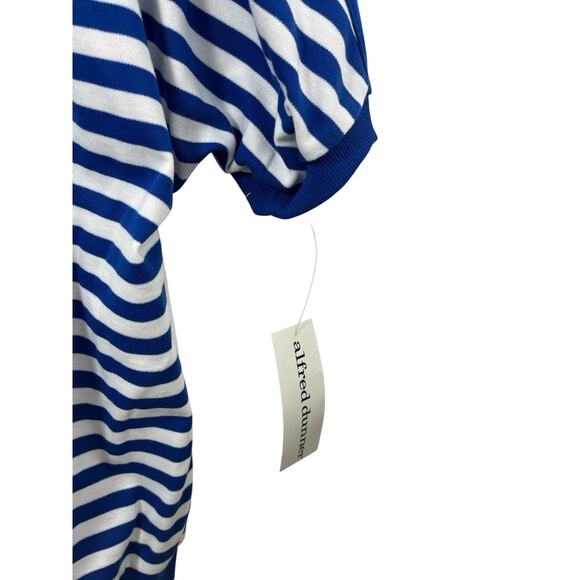 Vtg Alfred Dunner Nautical Anchor Embellished Summer Cruise Medium Old Money NWT - Picture 5 of 9
